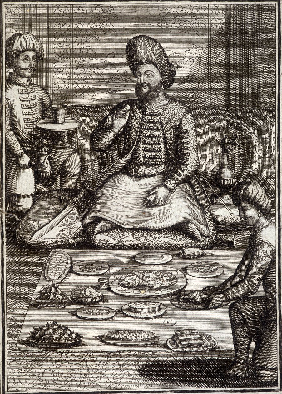 Méhemet Réza Beg, Ambasciatore di Persia, inizio XVIII secolo. da Unknown artist