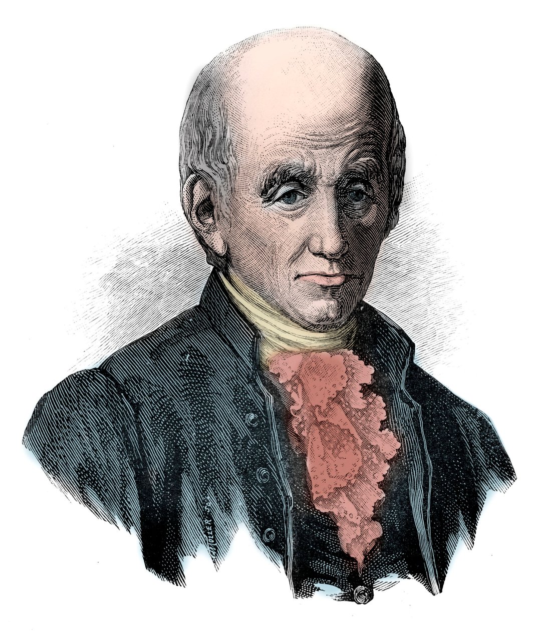 Michel Adanson (1727-1806), botanico francese. da Unknown artist