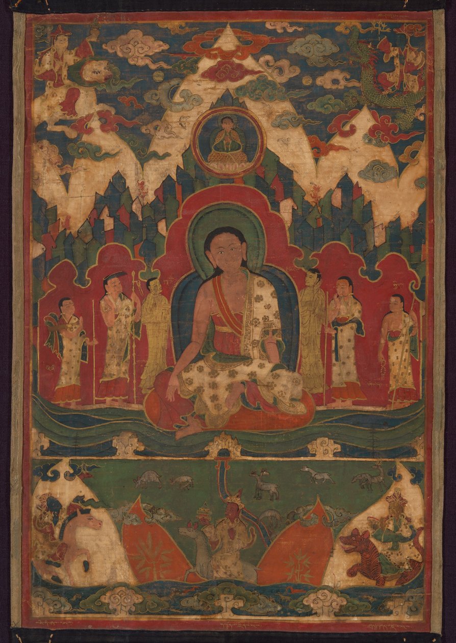 Milarepa sul monte Kailash da Unknown artist