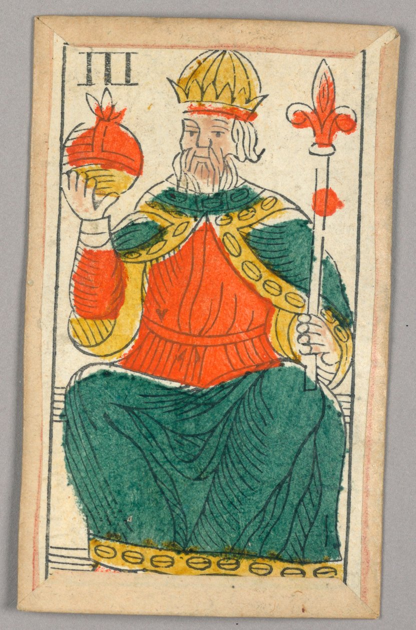 Carta da gioco Minchiate (Tarocchi) da Unknown artist