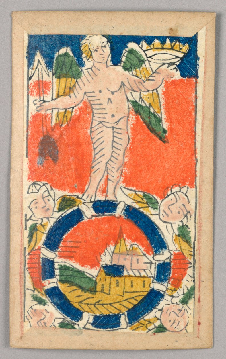 Carta da gioco Minchiate (Tarocchi) da Unknown artist