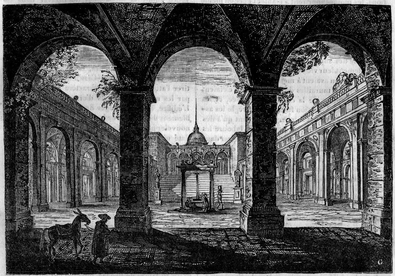 Abbazia di Montecassino (Monte Cassino, Mont Cassin, Mont Cassin) da Unknown artist