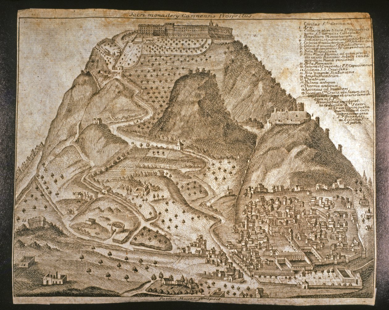 Montecassino: Il Monastero da Unknown artist