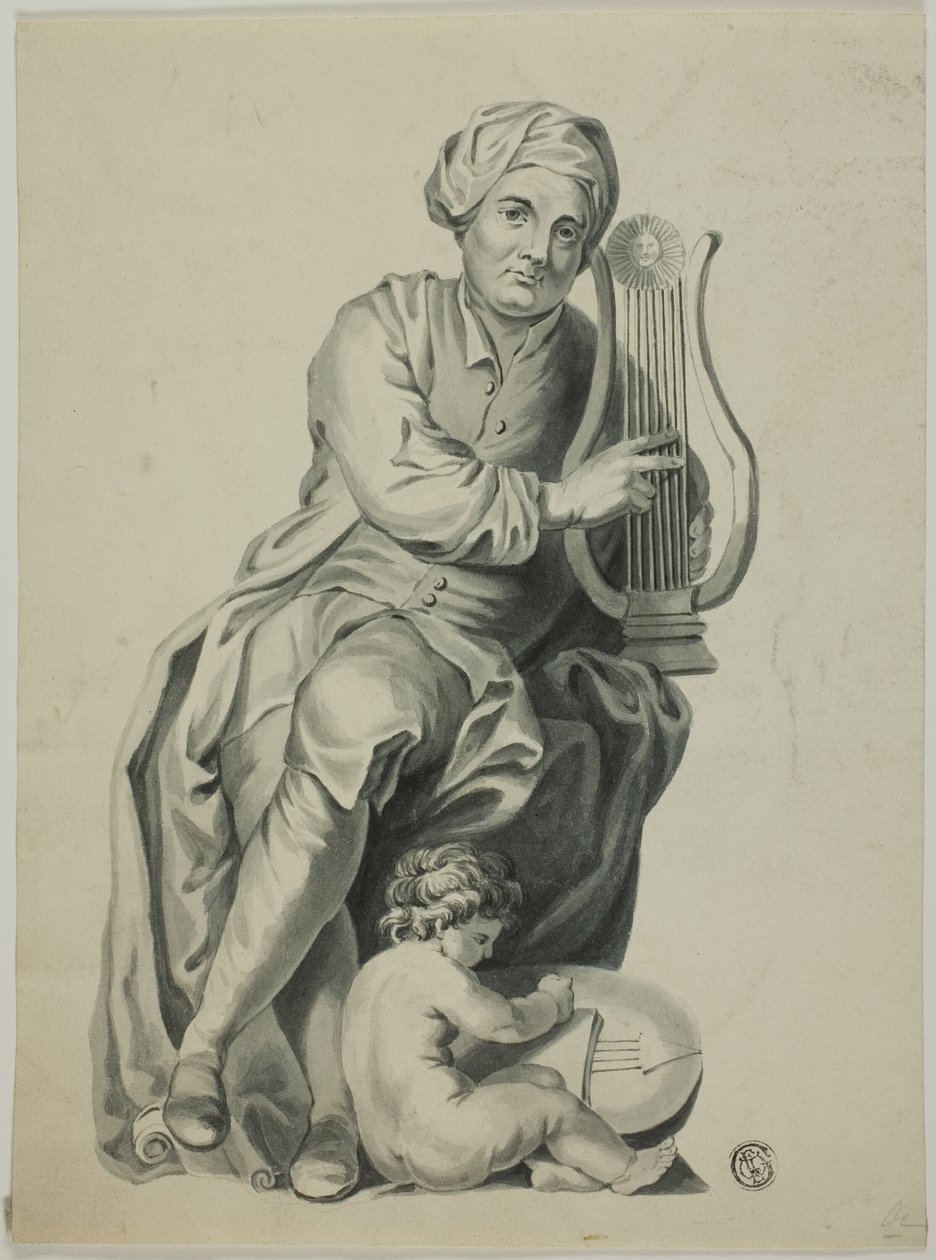 Monumento a Handel da Unknown artist