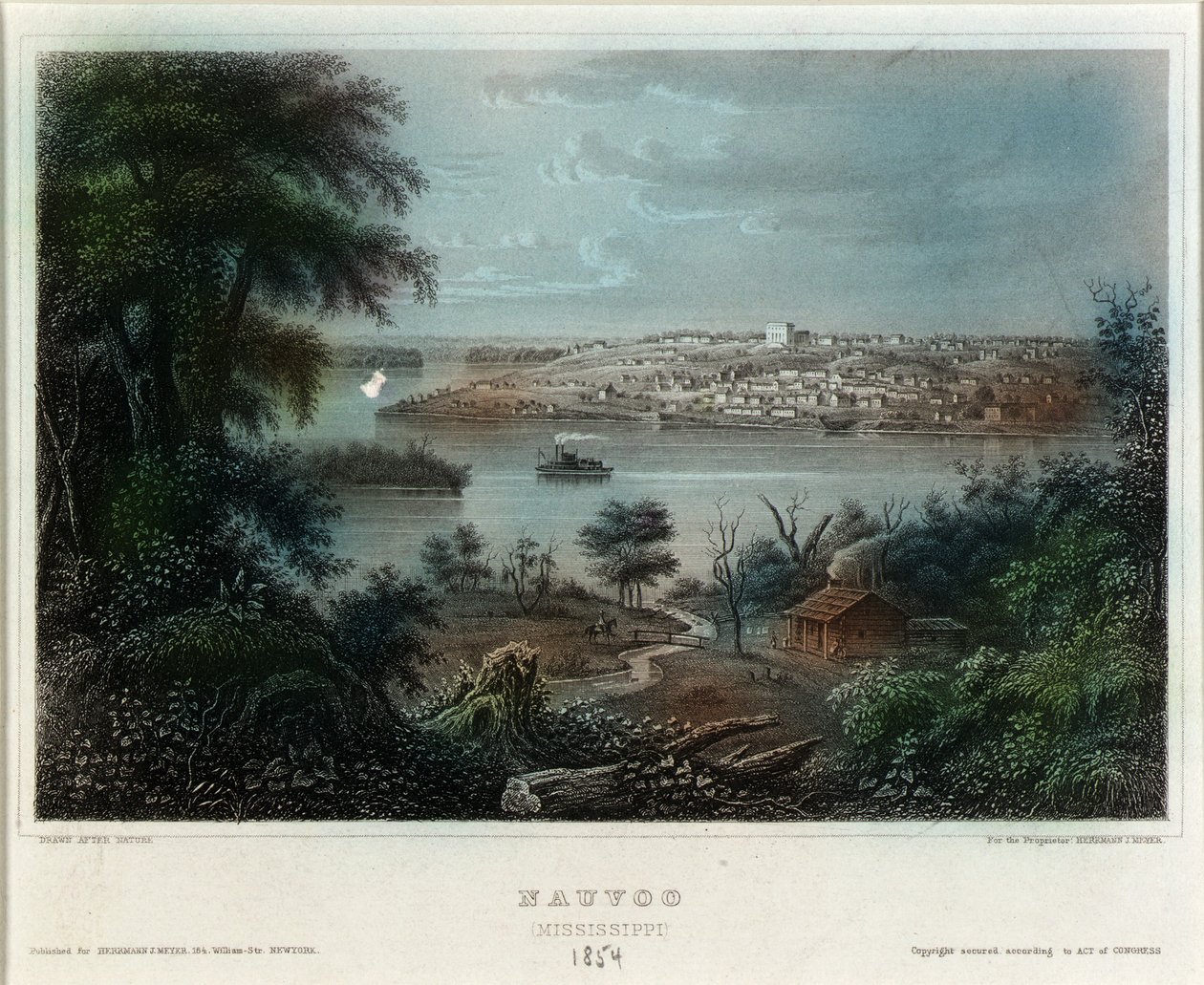 Nauvoo (Mississippi) da Unknown artist