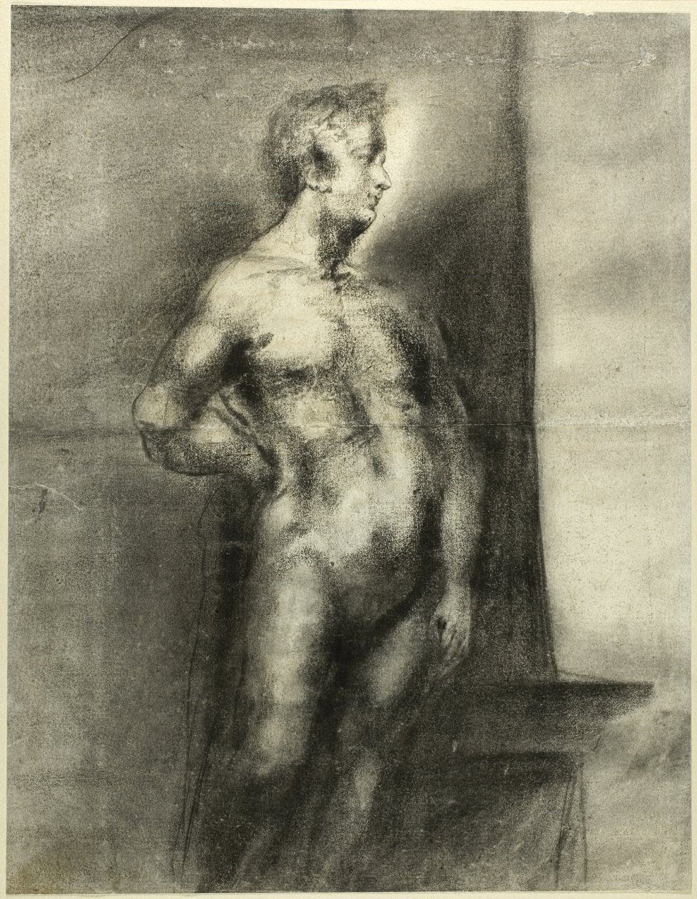 Figura maschile nuda da Unknown artist