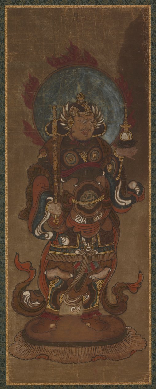 Uno dei dodici deva: Bishamon-ten (<em>Vaisravana</em>) da Unknown artist