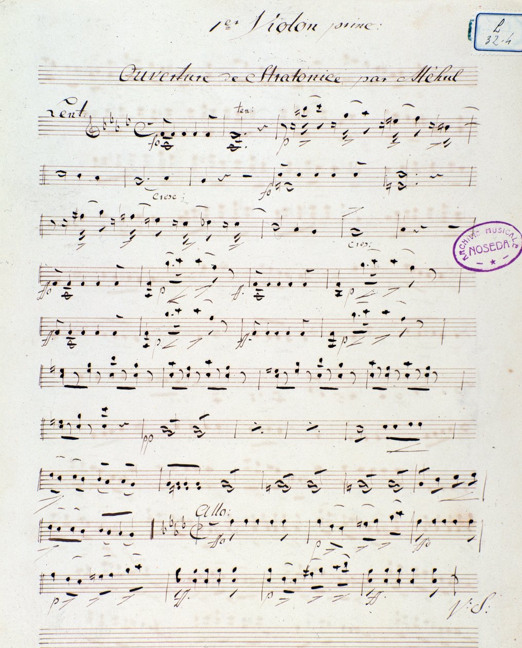 Pagina di apertura dell