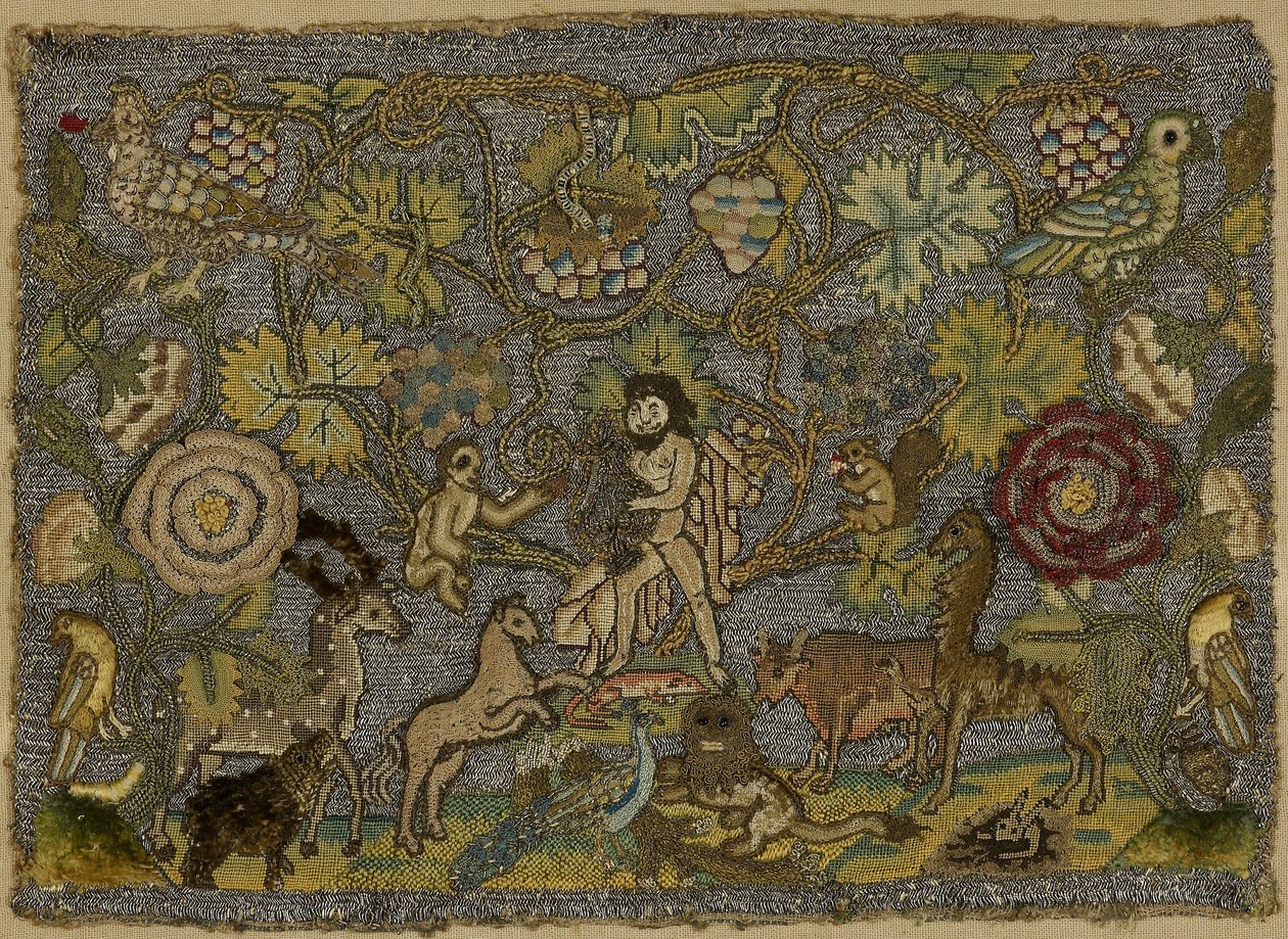 Orfeo che incanta gli animali da Unknown artist