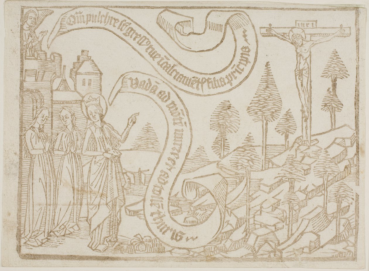 Pagina dal Canticum Canticorum (Il Cantico dei Cantici) da Unknown artist