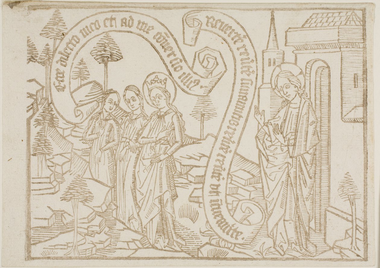 Pagina del Canticum Canticorum (Il Cantico di Salomone) da Unknown artist