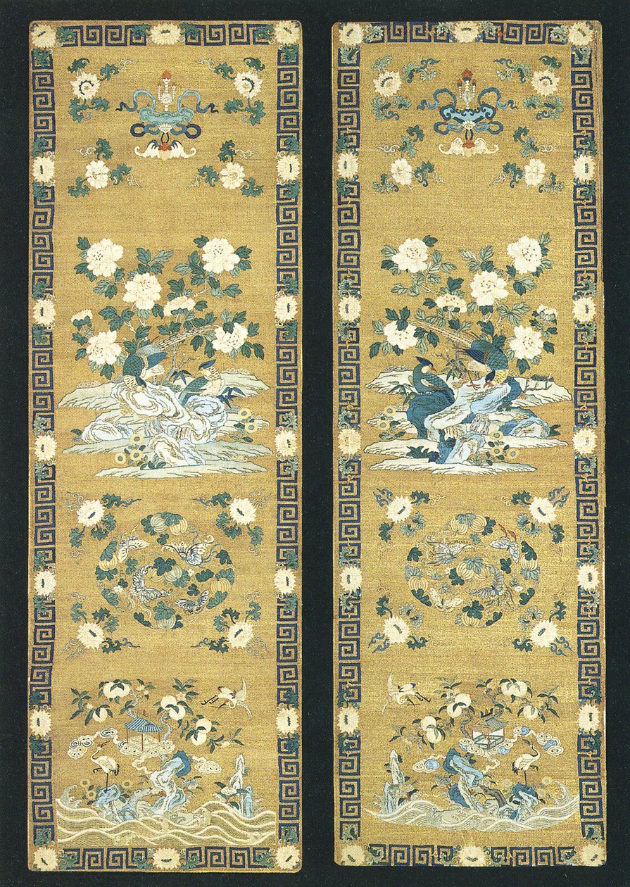 Coppia di pannelli per sedie da Unknown artist