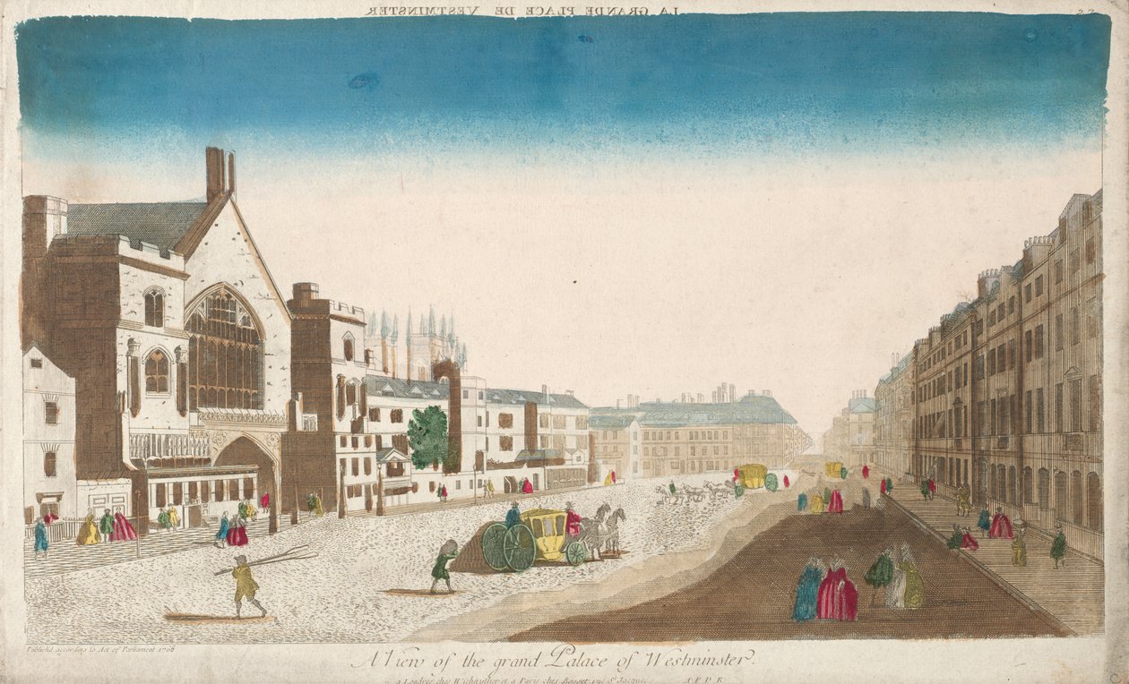 Palazzo di Westminster da Unknown artist