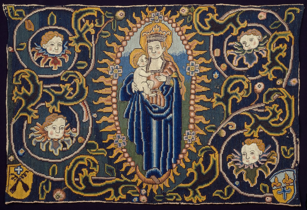 Pannello con Madonna e Bambino da Unknown artist