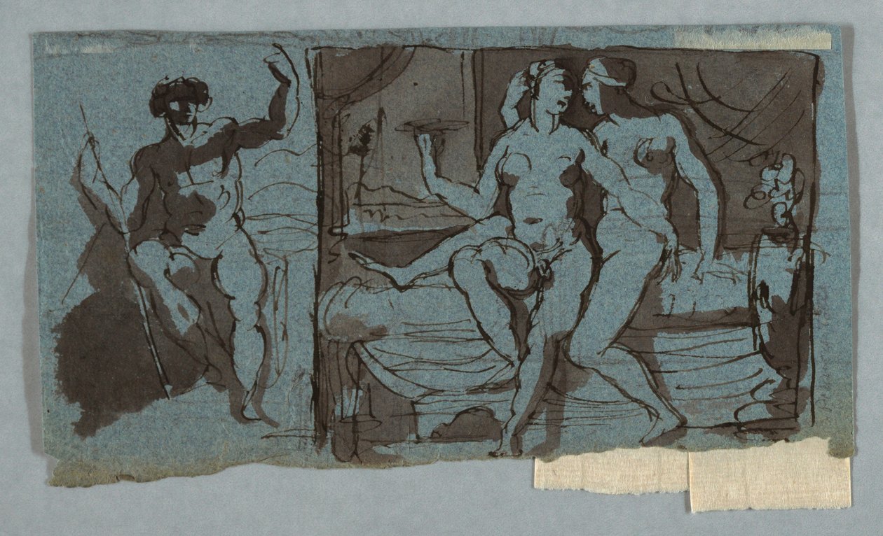 Parigi, Zeus visita Callisto da Unknown artist