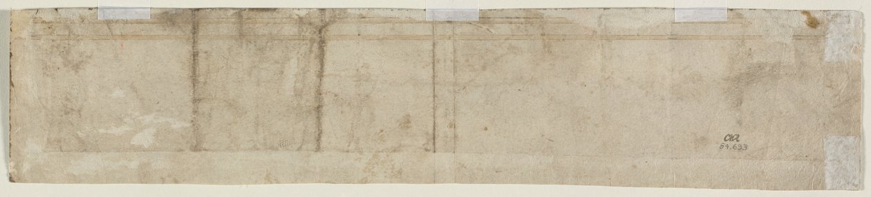 Studio Architettonico Parziale (verso) da Unknown artist