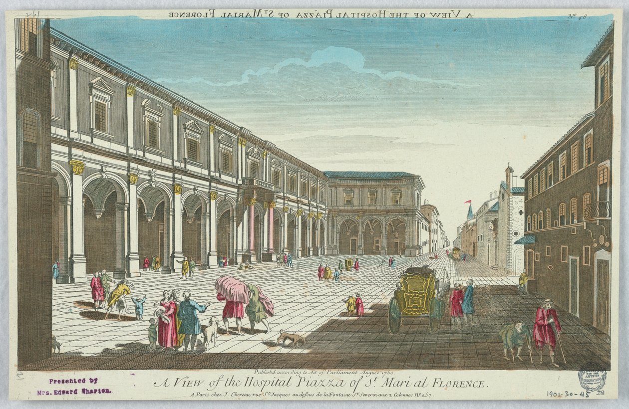 Peep-show, una vista della piazza dell