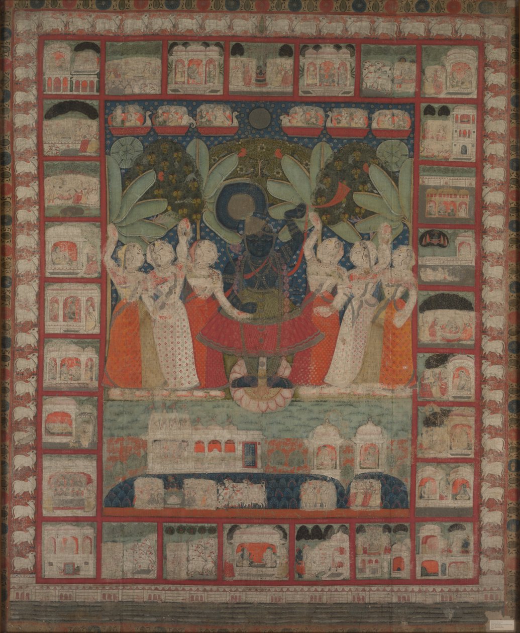 Pichvai di Shri Nathji da Unknown artist