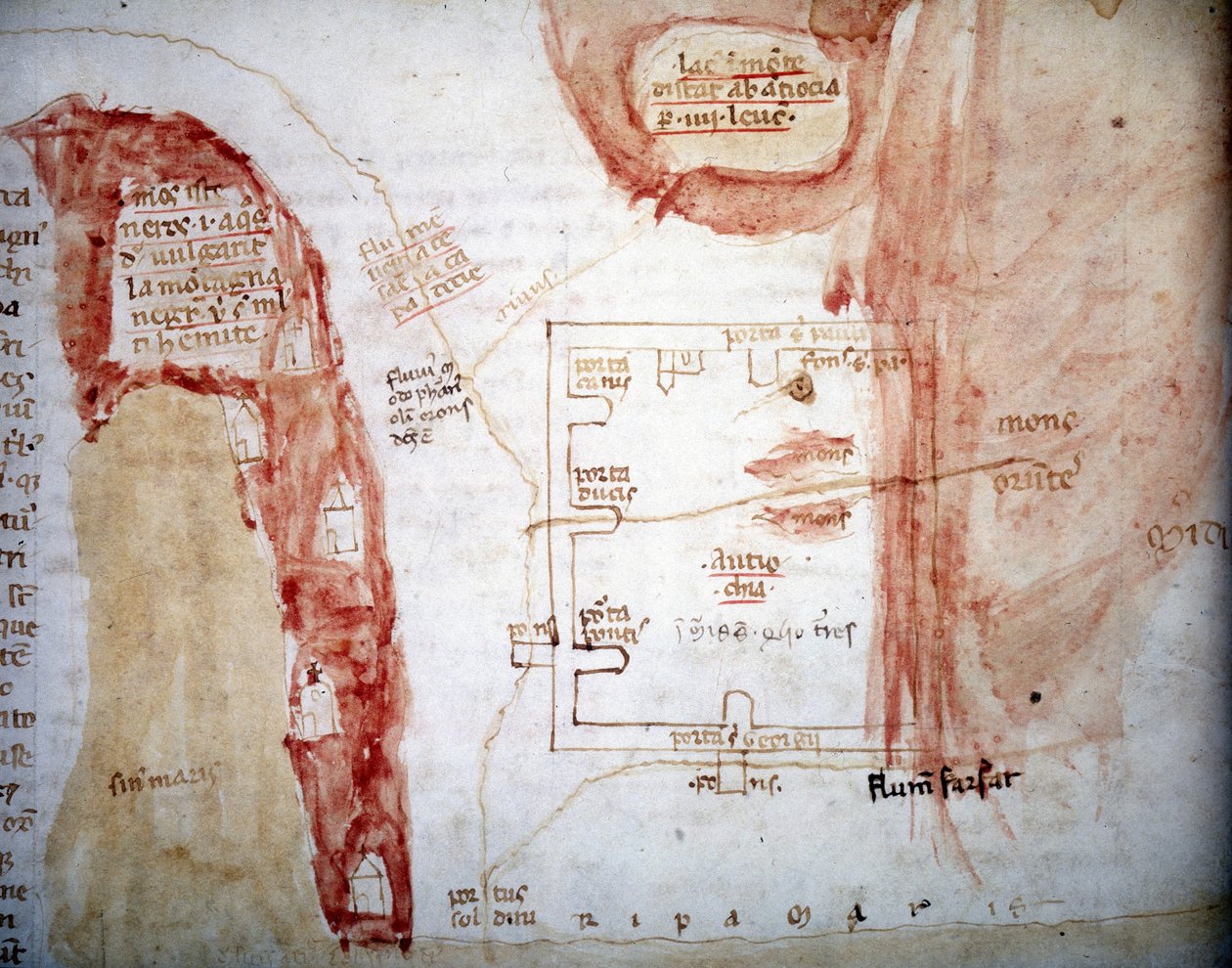 Piano di Antiochia (Antakya), città della Turchia - in 