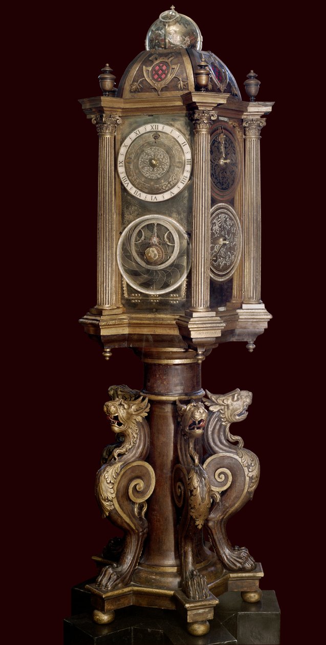 Orologio planetario (macchina astronomica) da Unknown artist