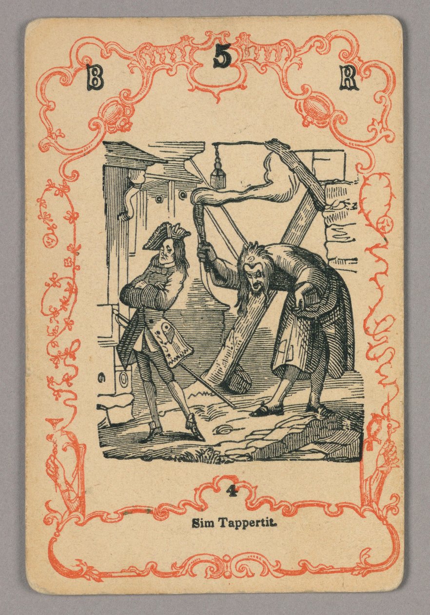 Carta da gioco da Unknown artist
