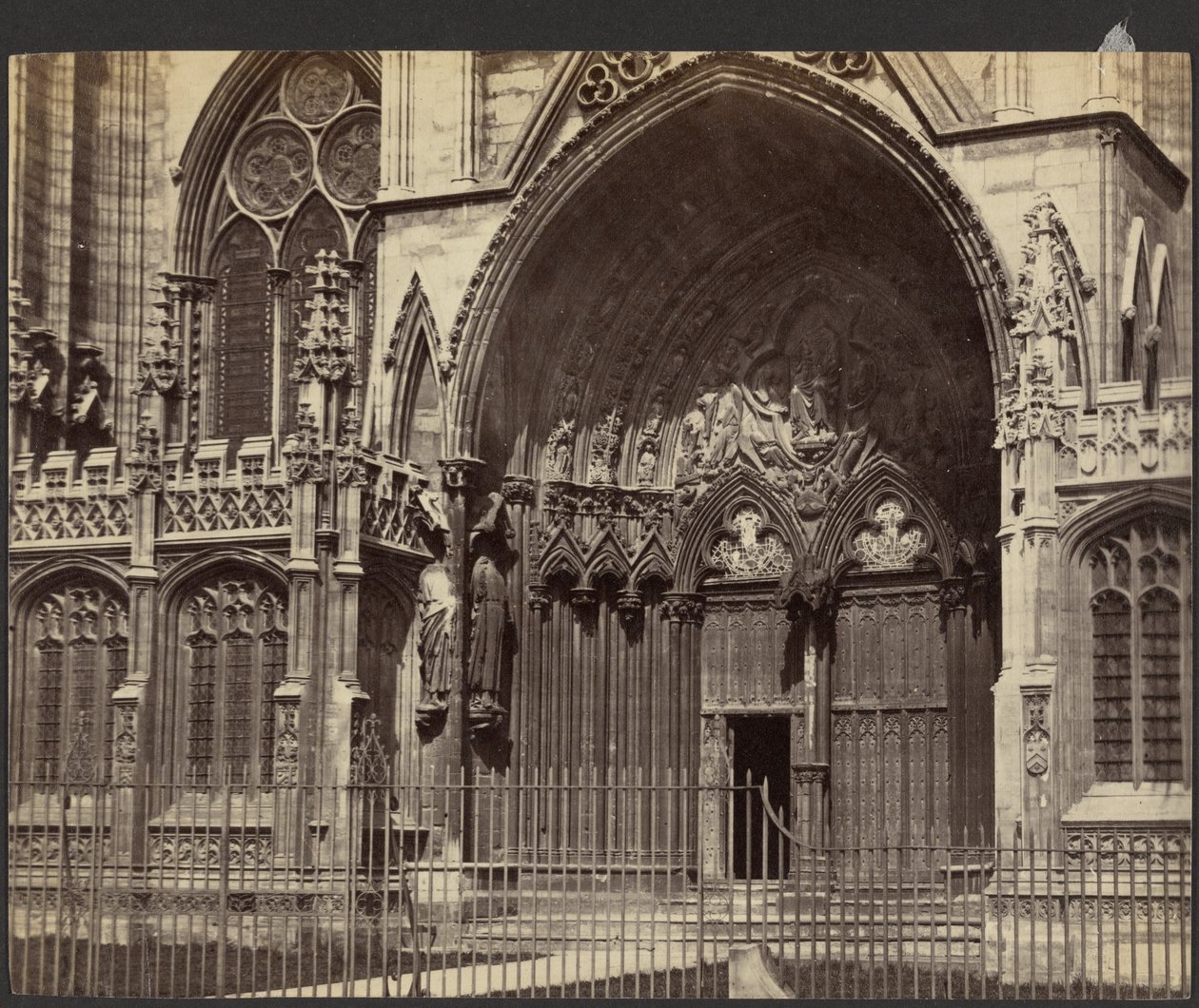 [Portale di una cattedrale] da Unknown artist