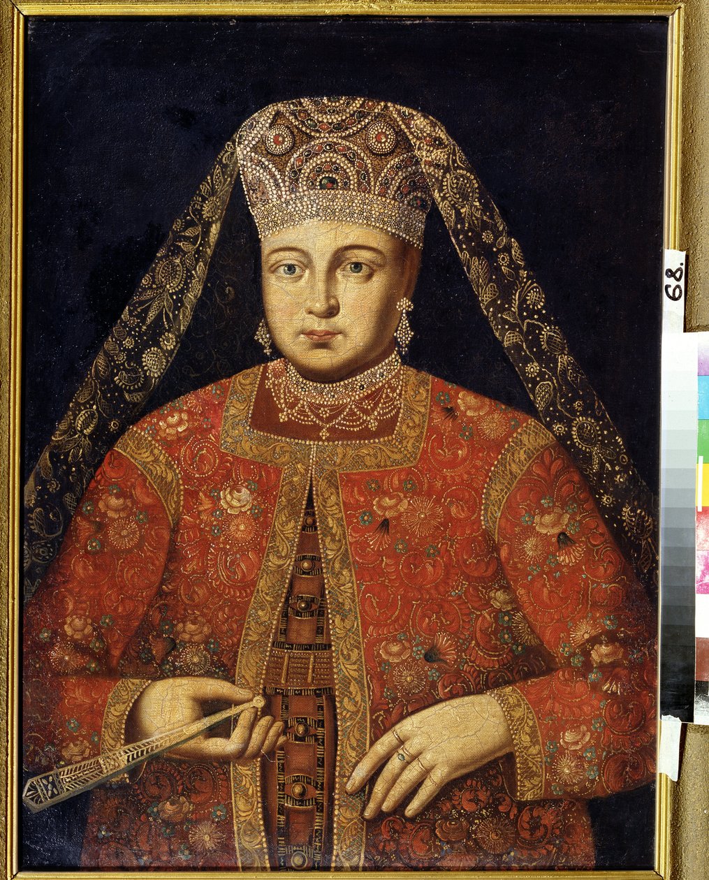 Ritratto della zarina Marfa Matveyevna da Unknown artist