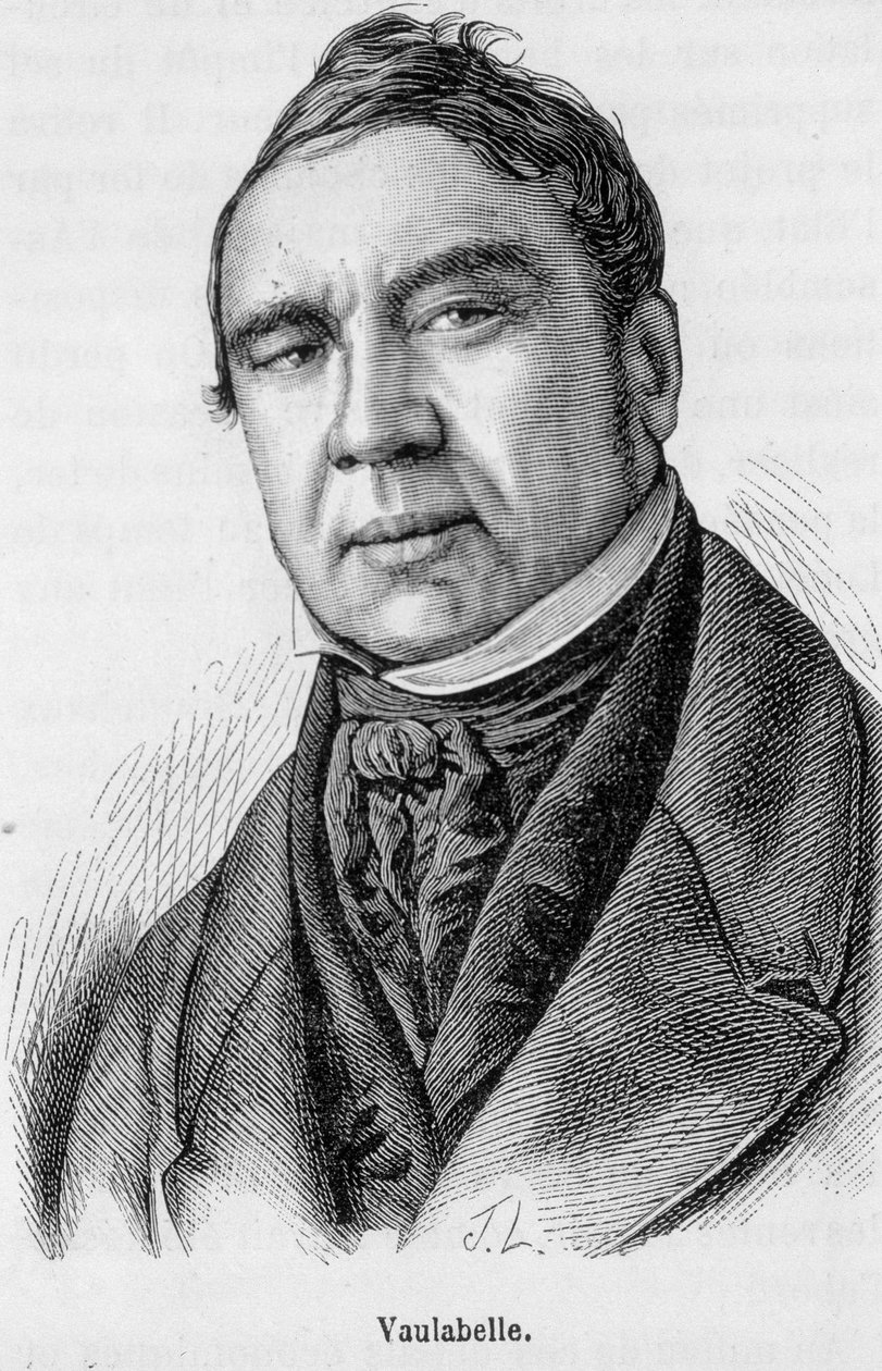 Ritratto di Achille Tenaille de Vaulabelle (1799-1879), Ministro dell