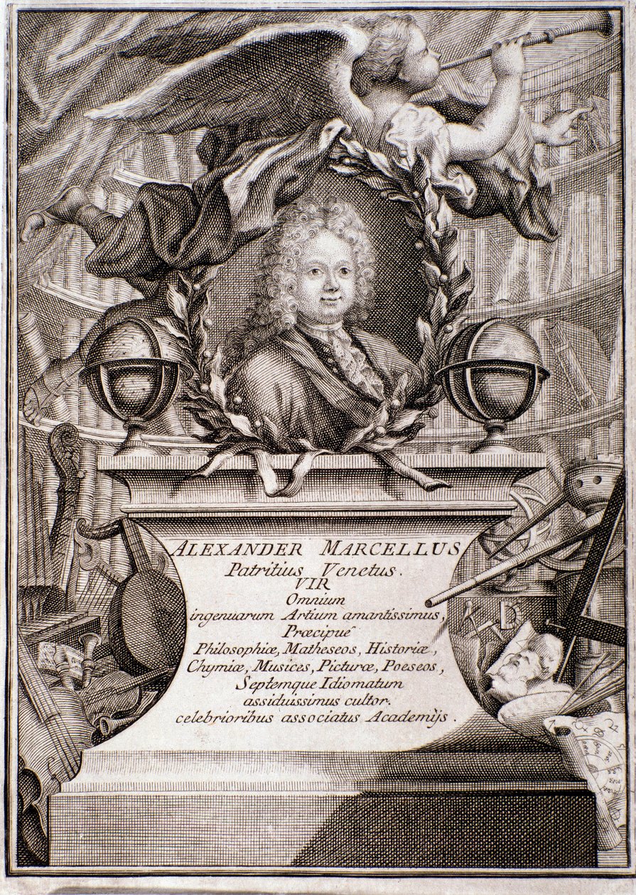 Ritratto di Alessandro Marcello da Unknown artist