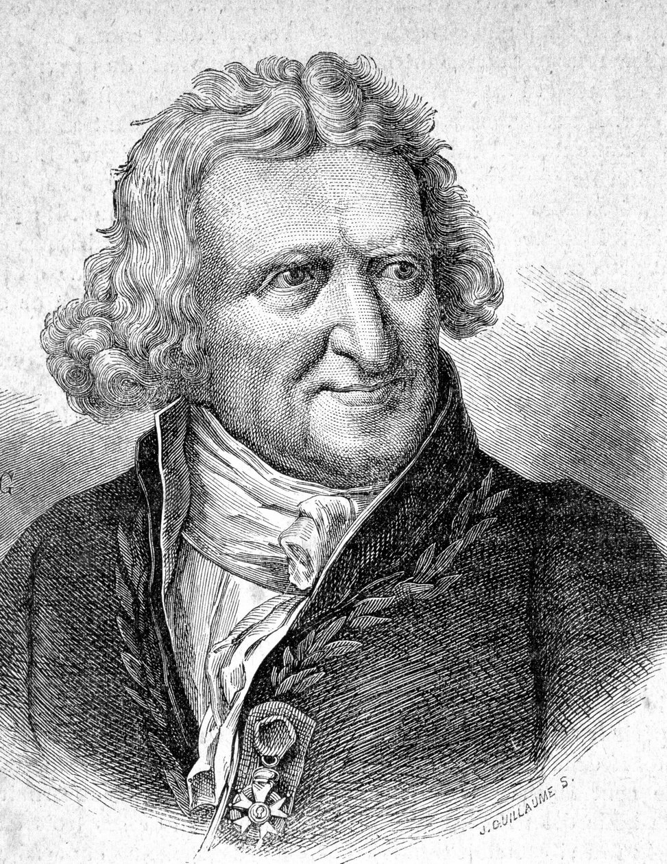 Ritratto di Antoine Augustin Parmentier (1737 - 1813), farmacista militare e agronomo francese - in Les Contemporains, s.d. fine XIX secolo da Unknown artist