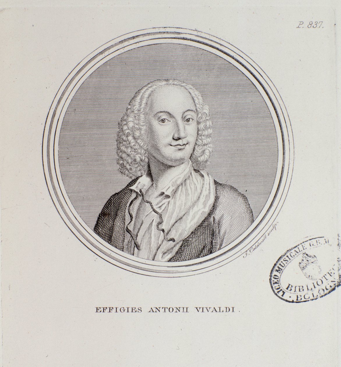 Ritratto di Antonio Vivaldi da Unknown artist