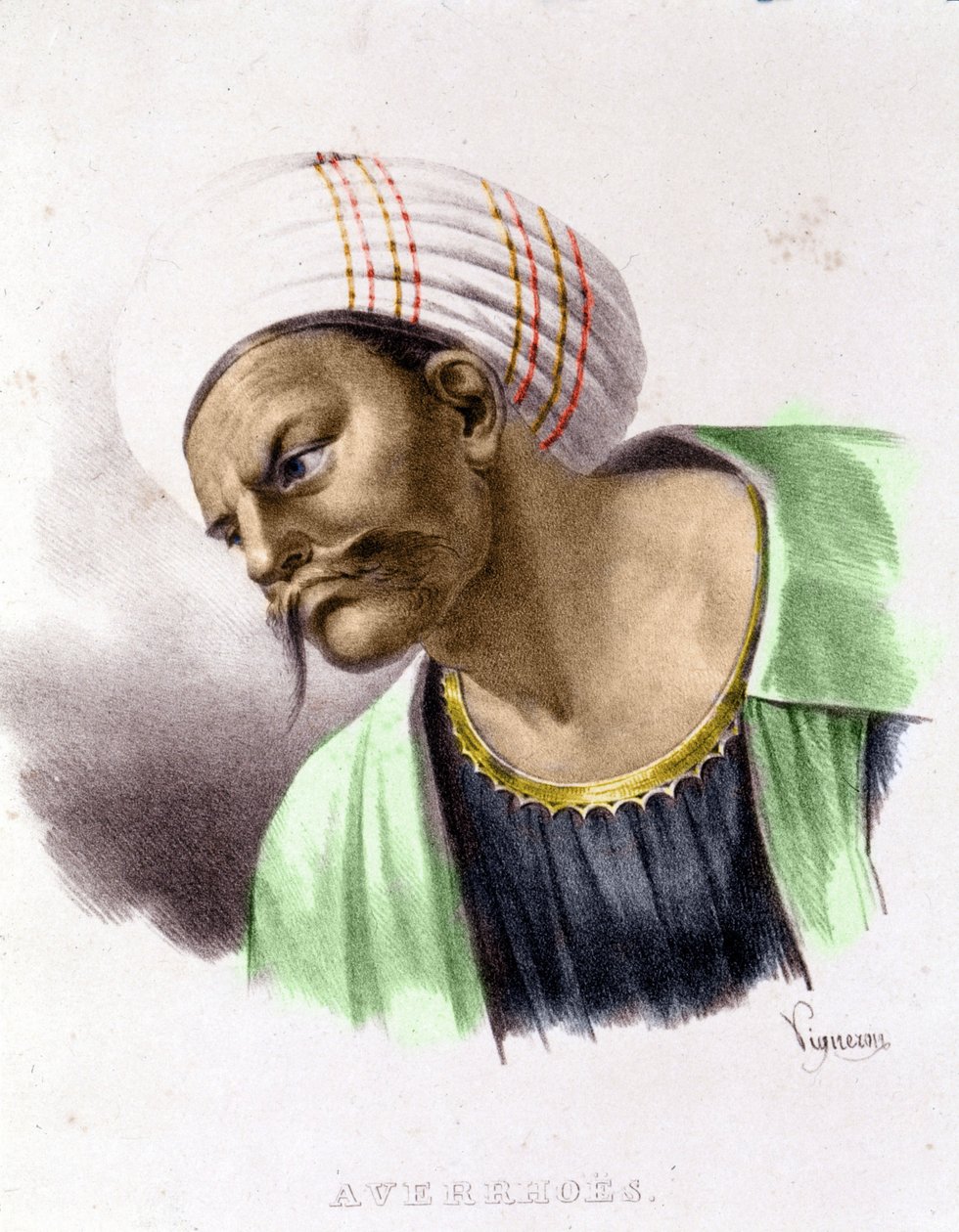 Ritratto di Averroè da Unknown artist