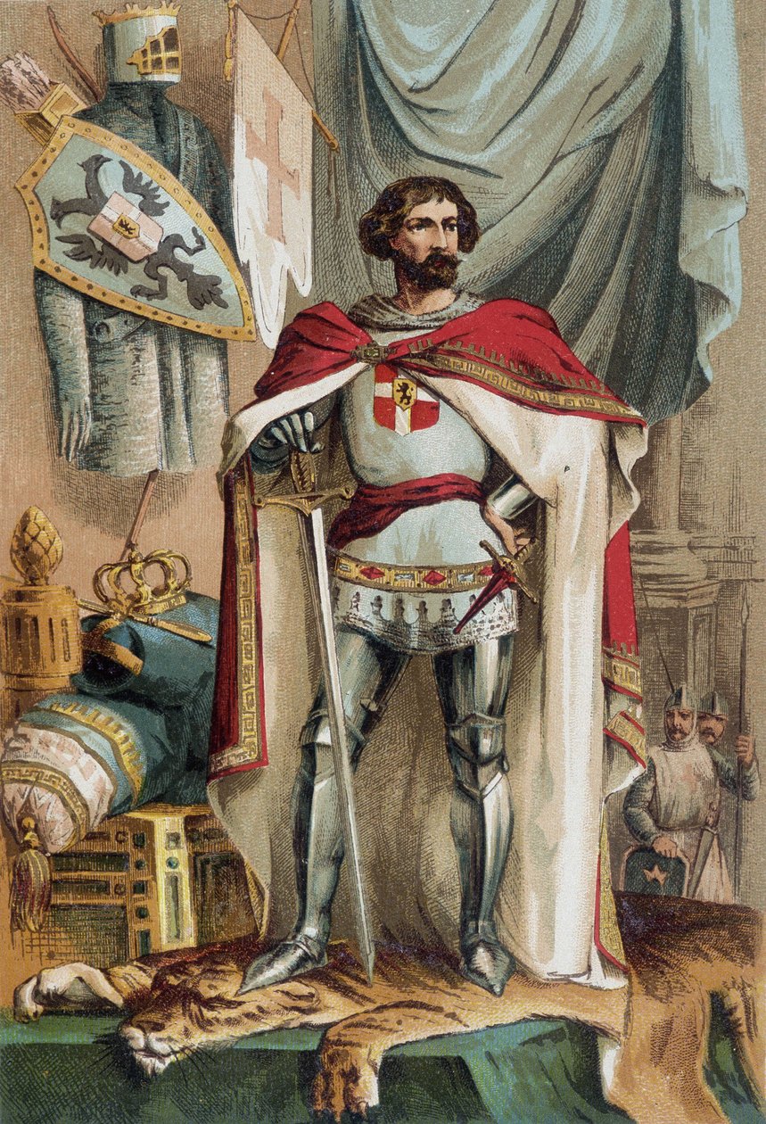 Ritratto di Baudouin I, Imperatore Latino d