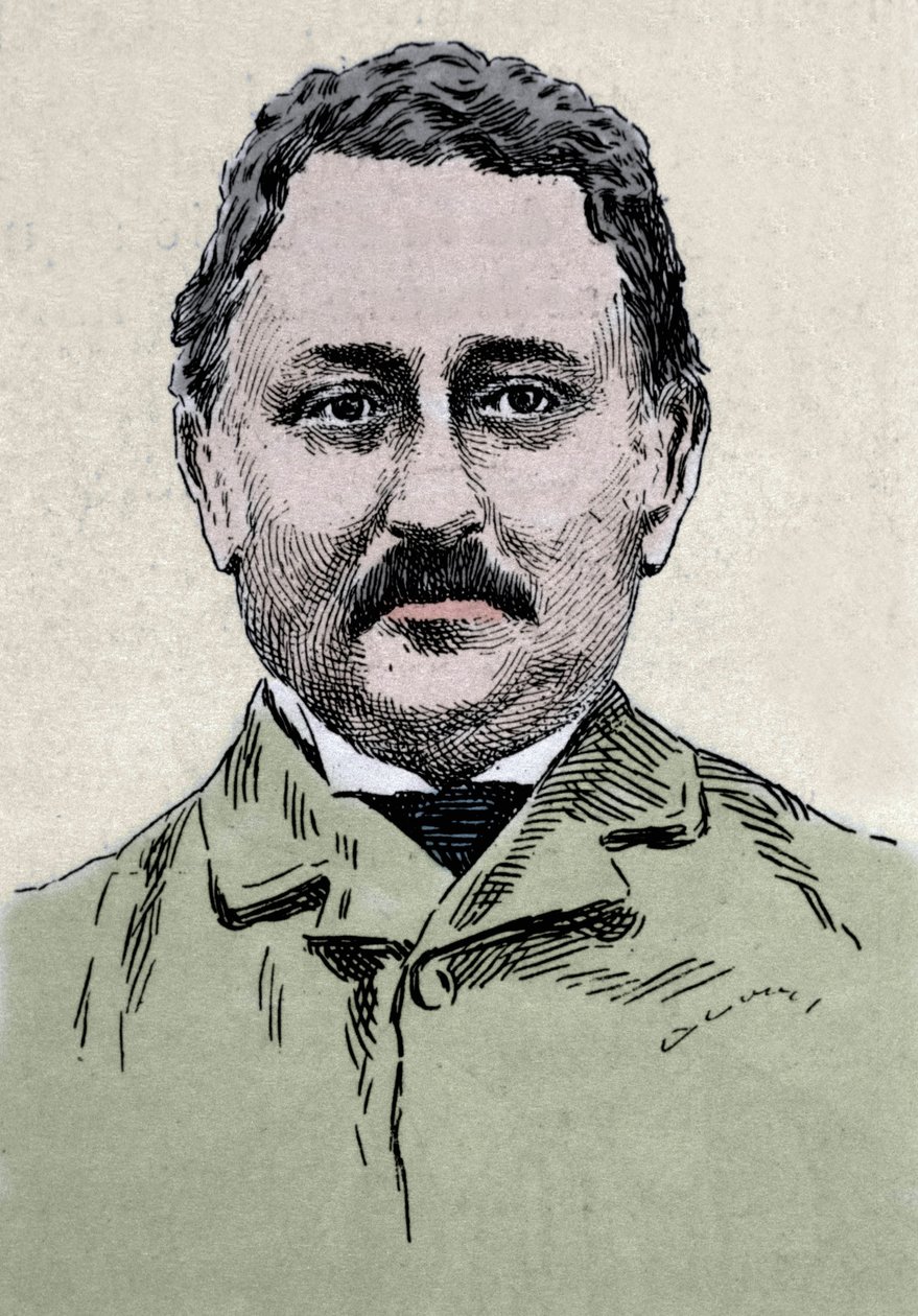 Ritratto di Cecil John Rhodes, uomo d