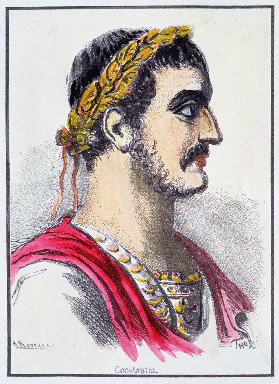 Ritratto di Costantino, Imperatore Romano da Unknown artist