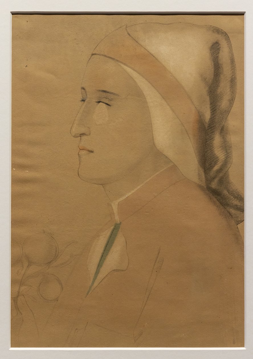 Ritratto di Dante (dettaglio) da Unknown artist