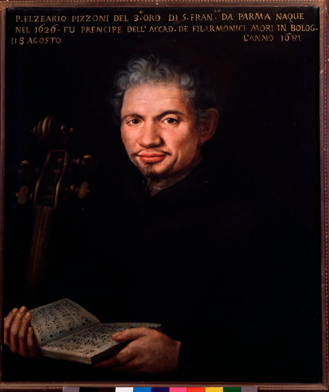 Ritratto di Elzeario Pizzoni (1626-1681) compositore italiano da Unknown artist
