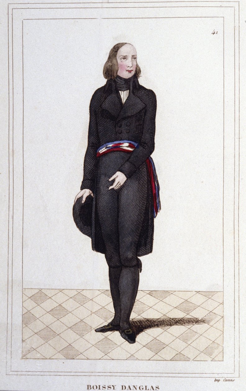 Ritratto di François Antoine, Conte di Boissy d