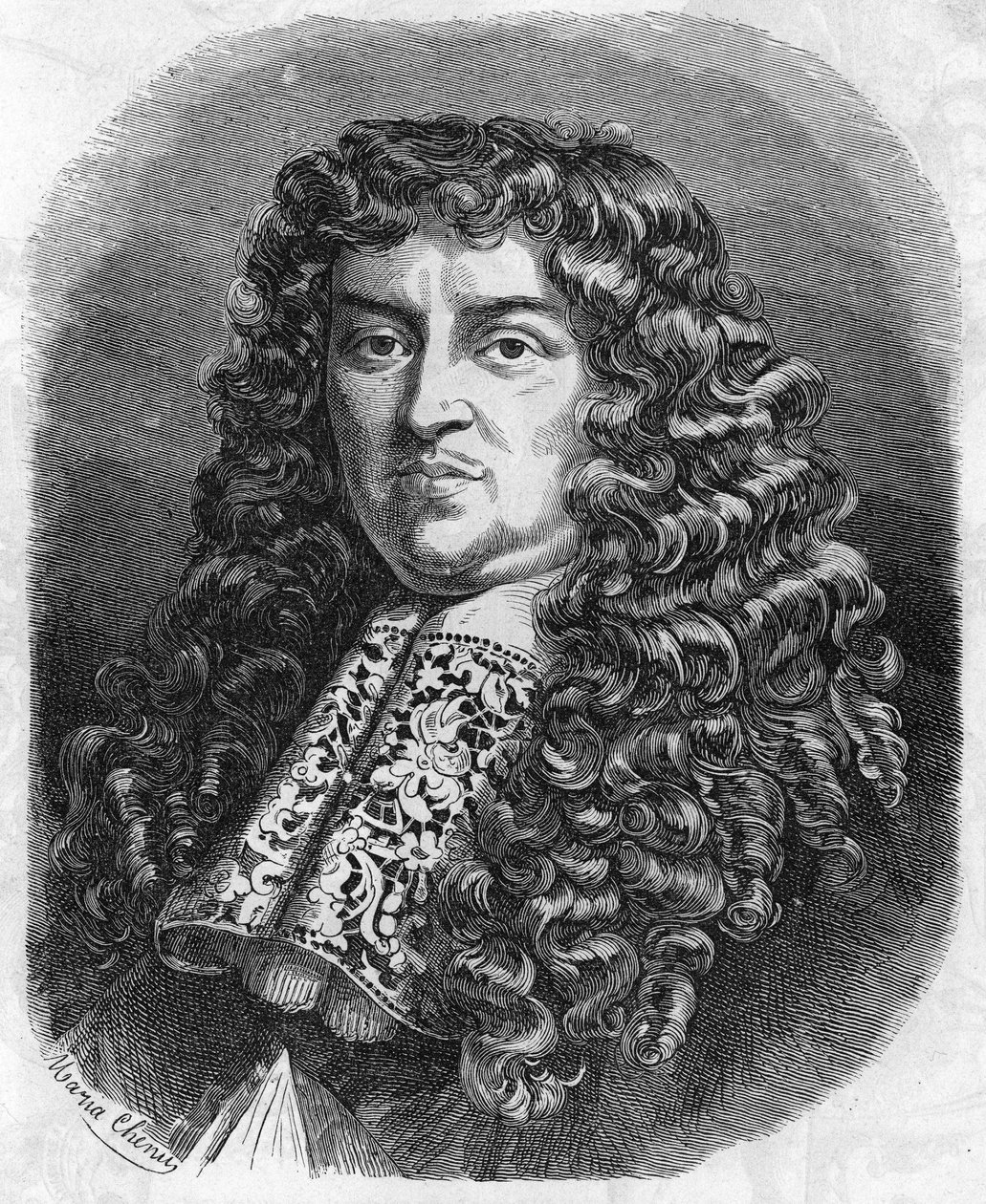 Ritratto di François Michel Le Tellier, Marchese di Louvois (1639 - 1691), politico francese da Unknown artist