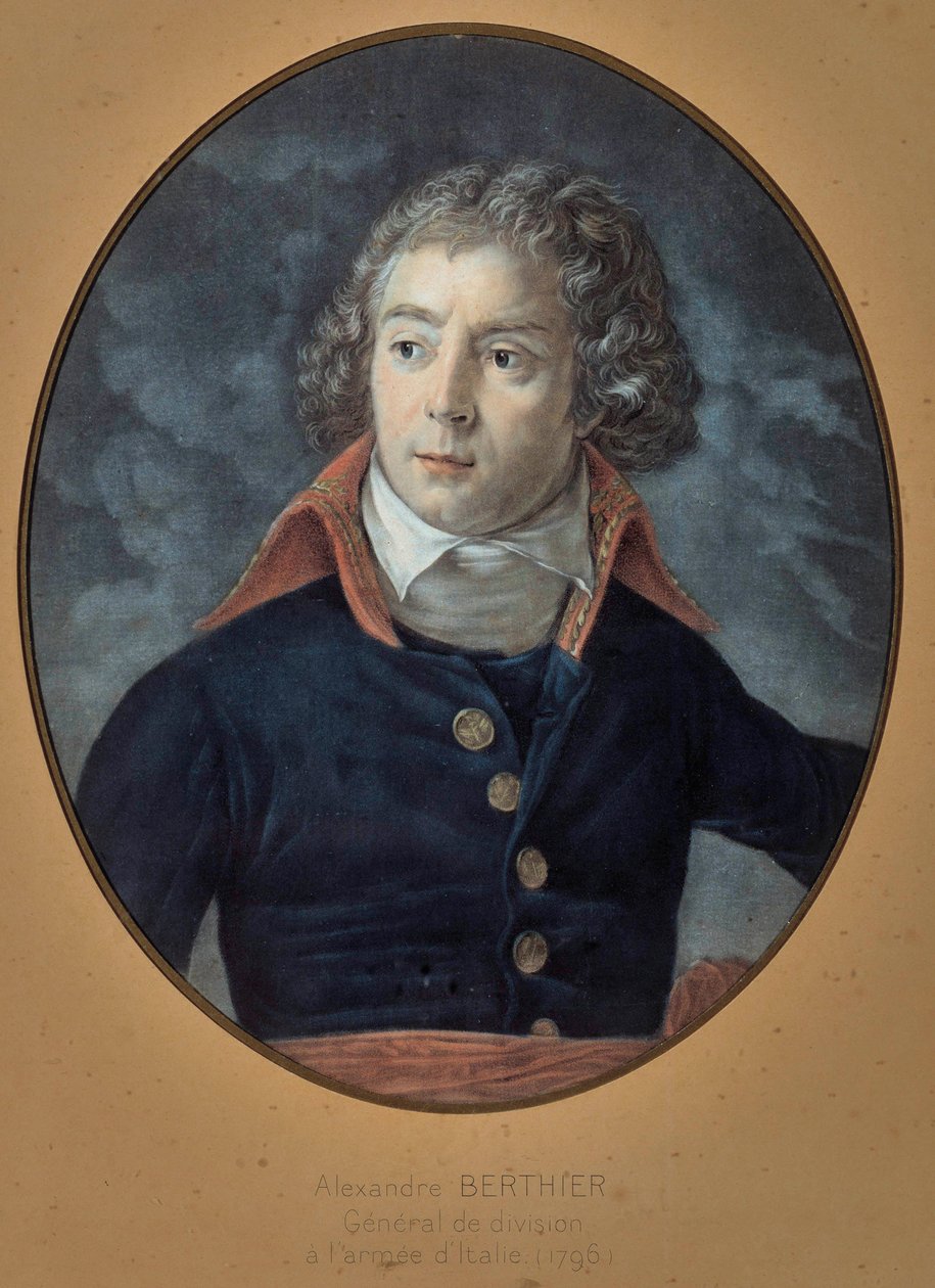 Ritratto del generale Louis Alexandre Berthier da Unknown artist