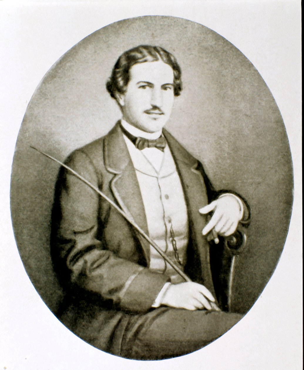 Ritratto di Gigio Caroli, amante di Giuseppina Raimondi, seconda moglie di Giuseppe Garibaldi da Unknown artist