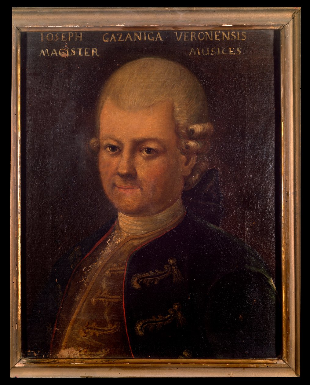 Ritratto di Giuseppe Gazzaniga (1743-1818) compositore italiano da Unknown artist