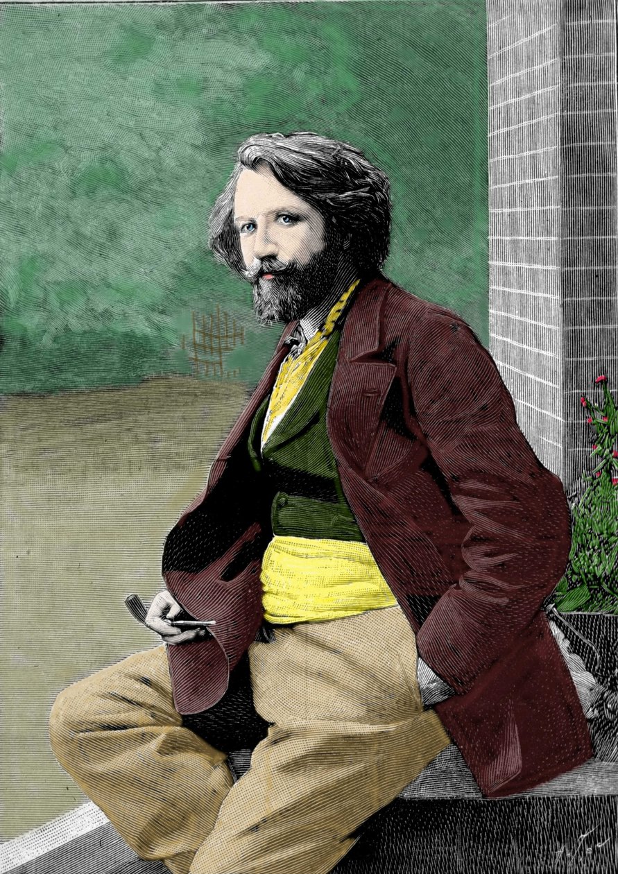 Ritratto di Gustave Charpentier, compositore francese da Unknown artist