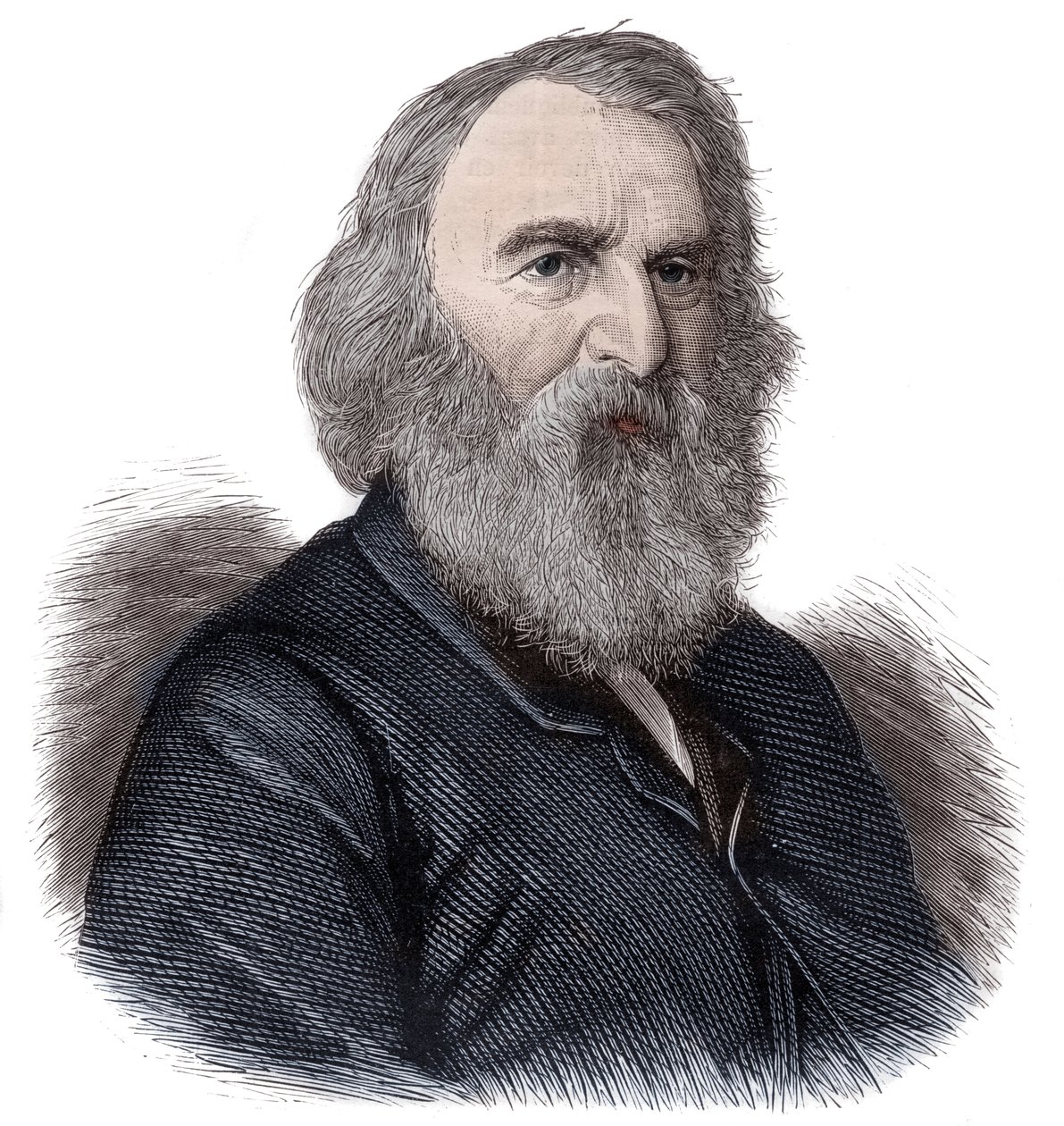 Ritratto di Henry Longfellow, poeta e educatore americano da Unknown artist