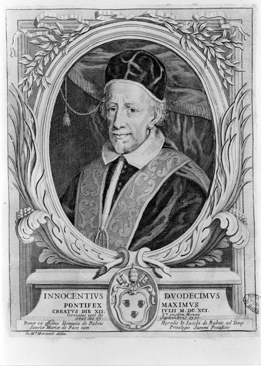 Ritratto di Innocenzo XII (1615 - 1700) da Unknown artist