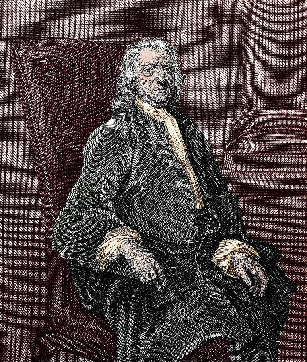 Ritratto di Isaac Newton (1642-1727) da Unknown artist