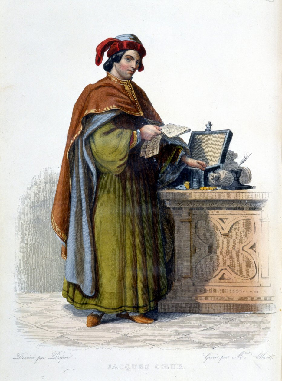 Ritratto di Jacques Coeur, uomo d