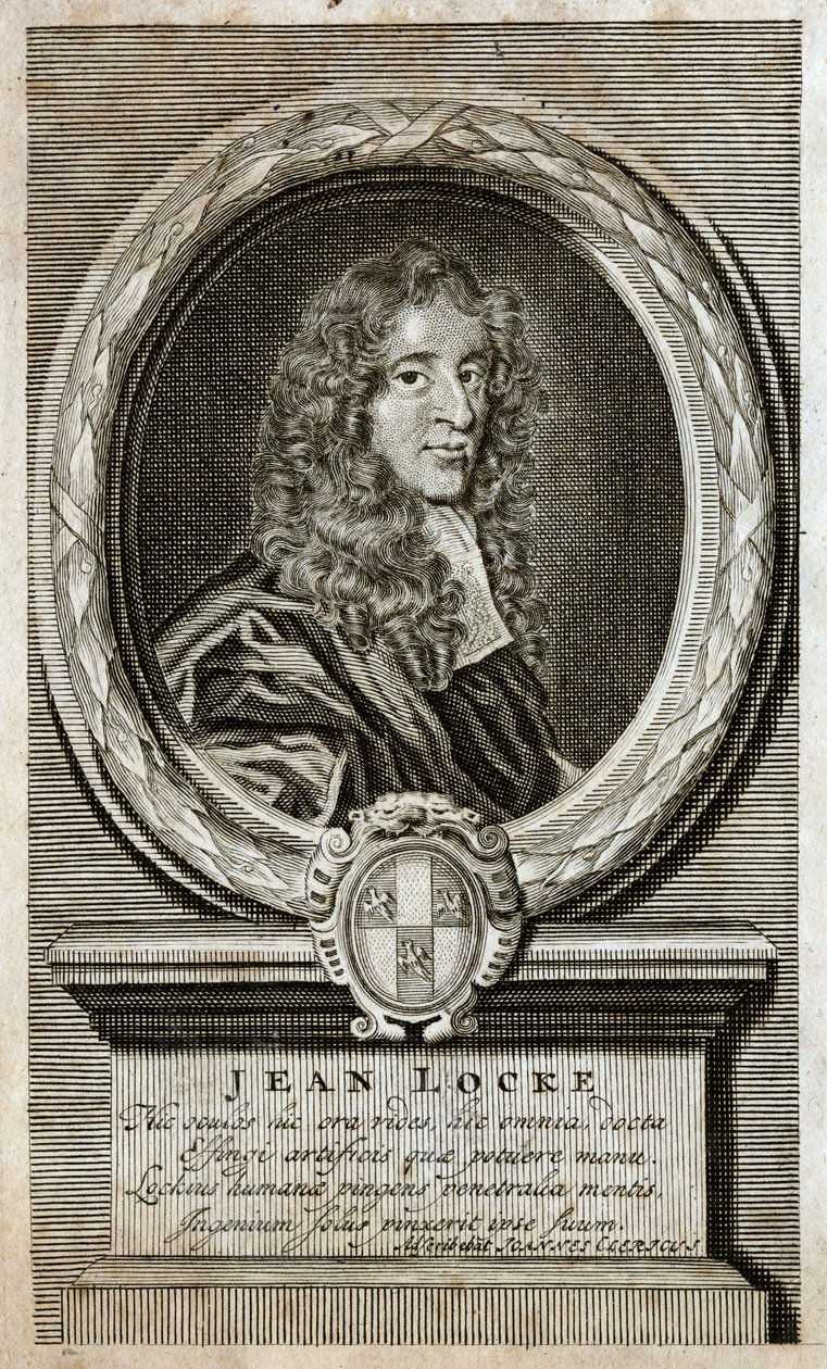 Ritratto di John Locke (1632 - 1704), filosofo inglese. da Unknown artist