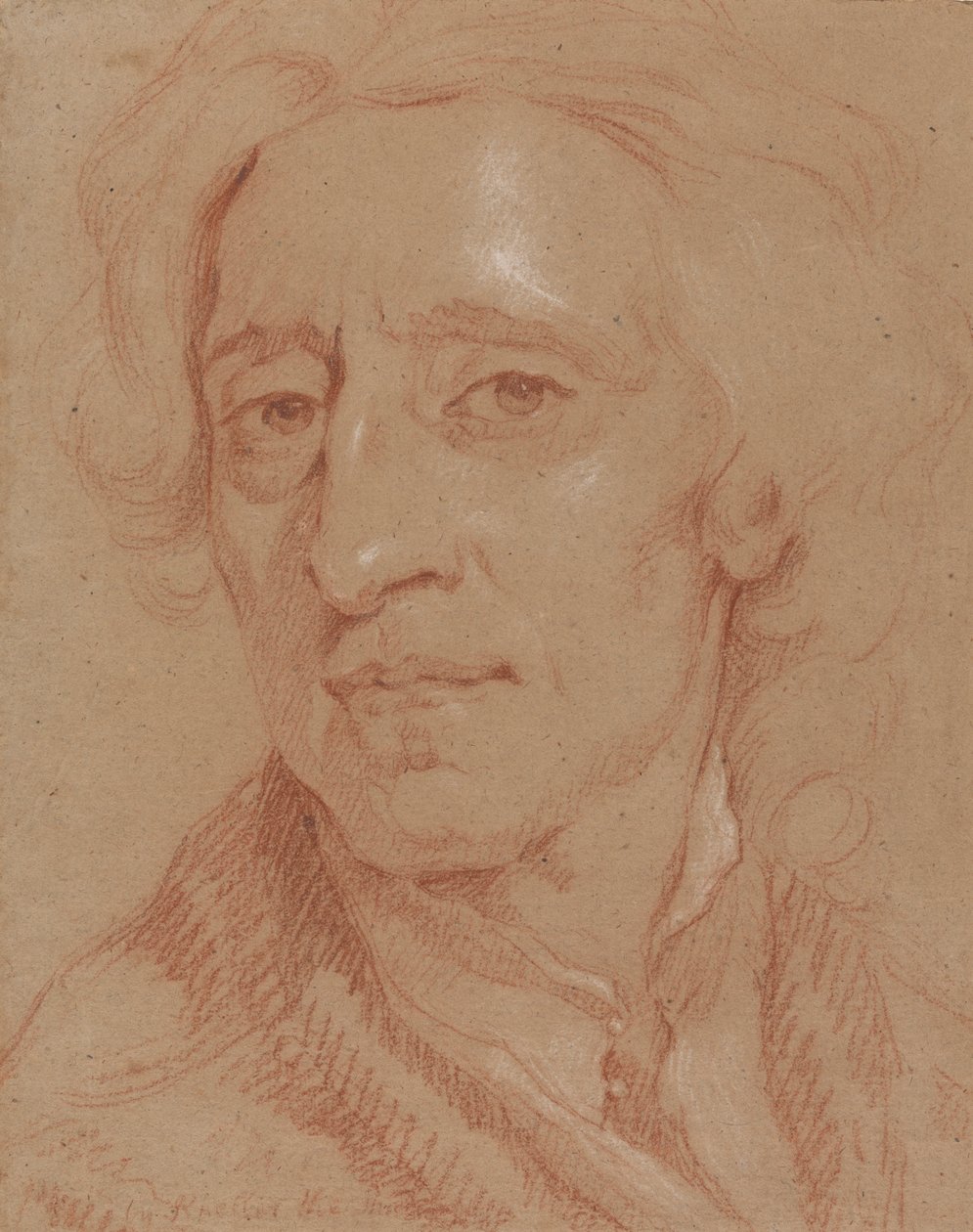 Ritratto di John Locke, il filosofo da Unknown artist