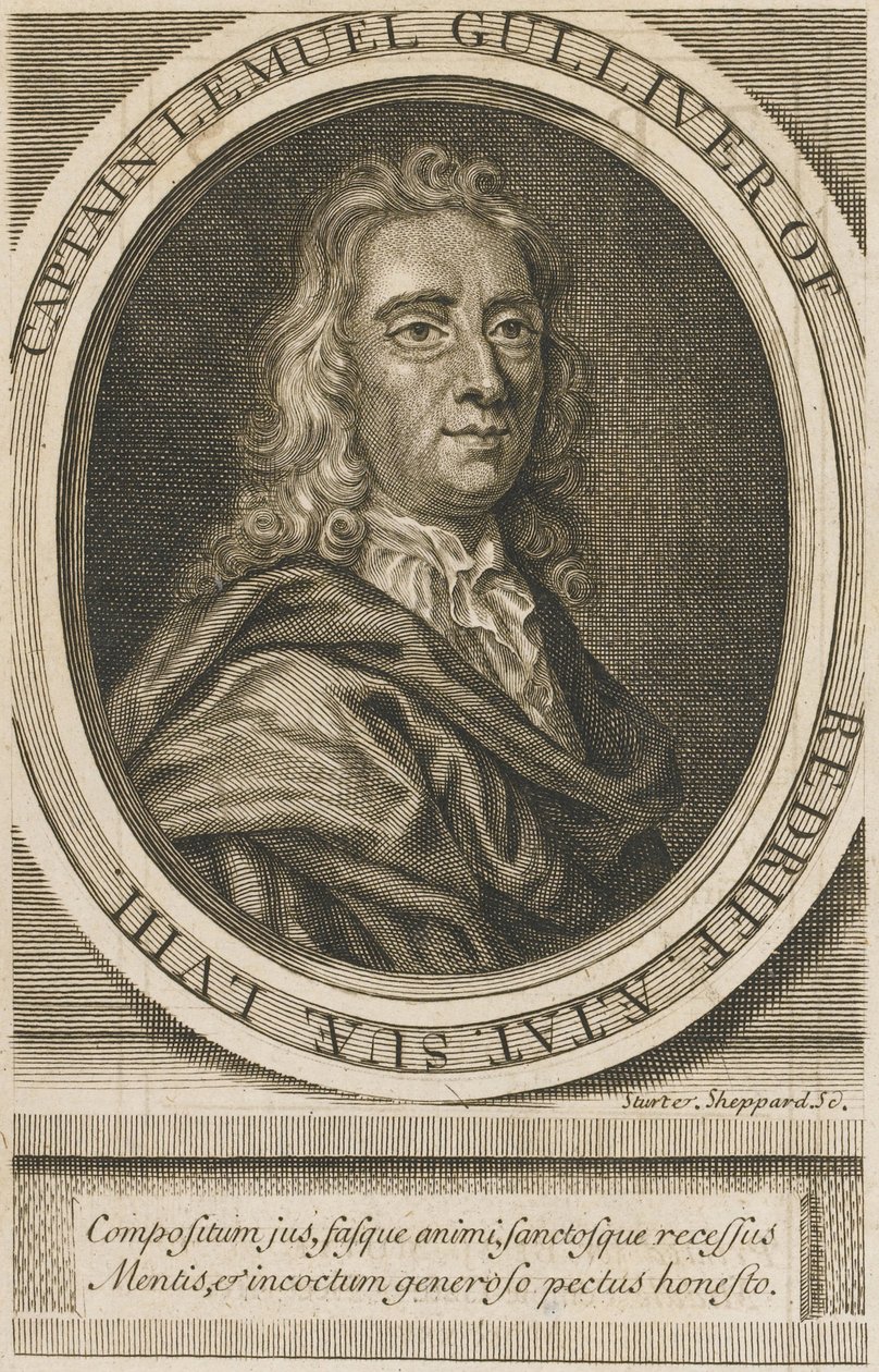Ritratto di Jonathan Swift (1667-1745) da Unknown artist